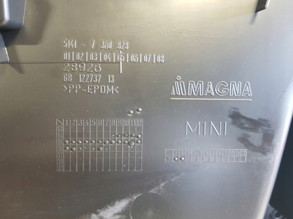 фото №3, Mini cooper f54 оббивка двері права перед