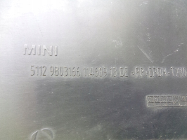 фото №4, Mini countryman r60 накладка бампера регистрации задняя