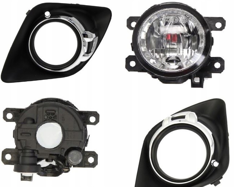 фото №1, Mitsubishi asx левый противотуманная фара решётка хром w бампер