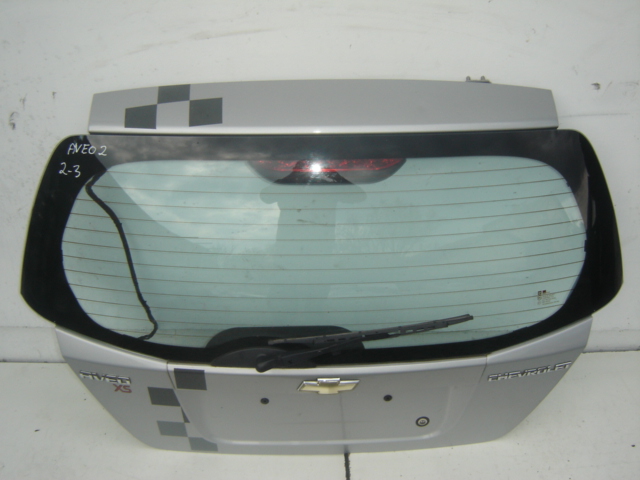 фото №1, Aveo t255 06-12r кришка багажника задня задня комплектна 92u