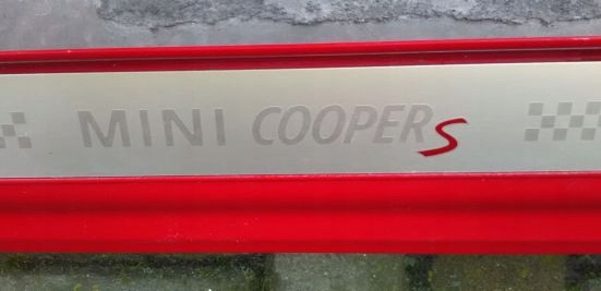 Mini cooper s r56 молдинг порог накладка оригинал Оригинал