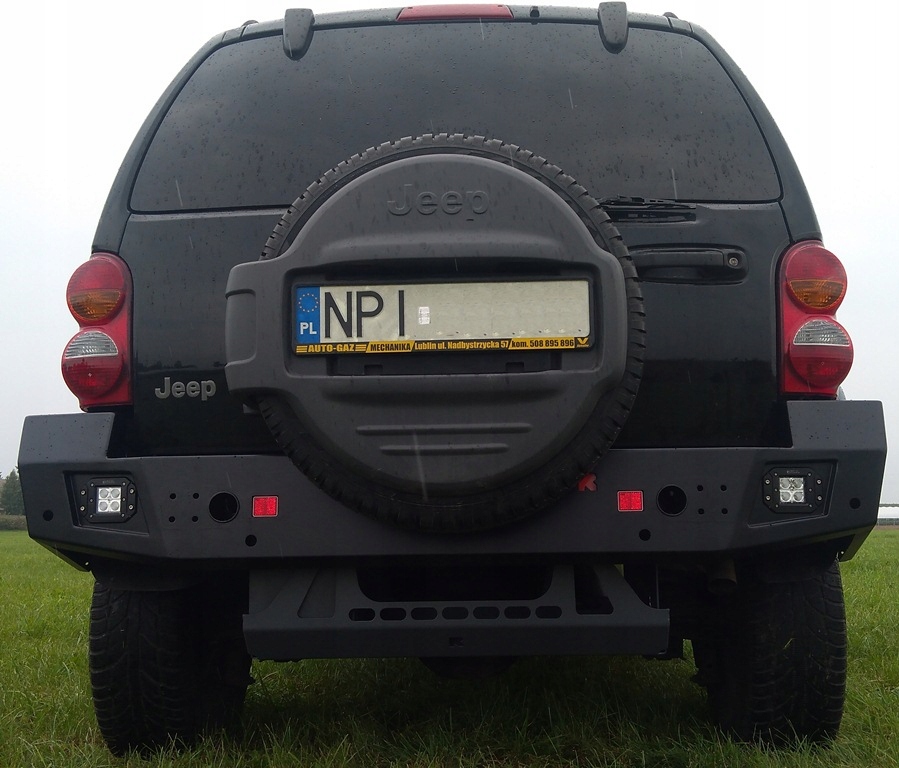 фото №8, Бампер стальной задняя задний jeep cherokee kj rtech