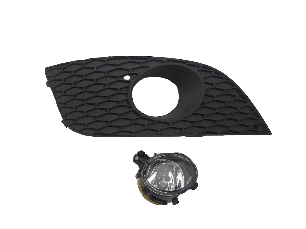 фото №1, Seat leon ii 2 lift 2010- противотуманная фара+ решётка 1p0 правая