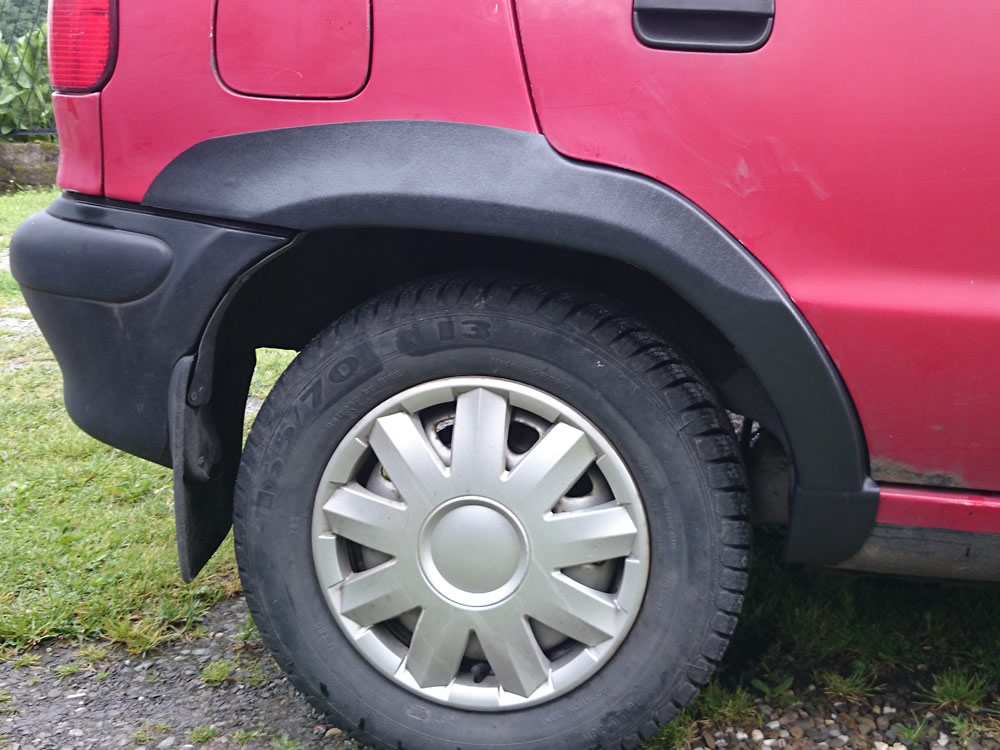 фото №6, Накладки крила крила renault megane 2 kombi