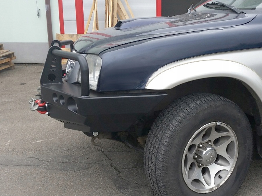 фото №10, Бампер стальной перед передний mitsubishi l200 -05