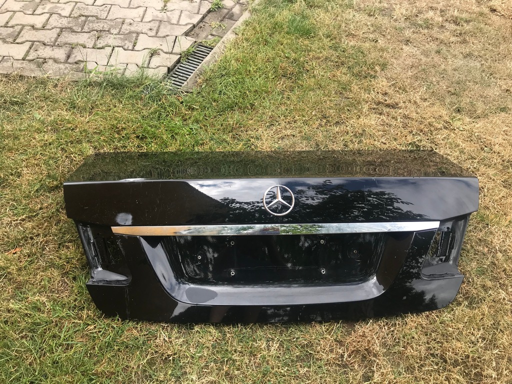 фото №7, Mercedes w212 задняя крышка багажника bagaznikla багажник oryg.