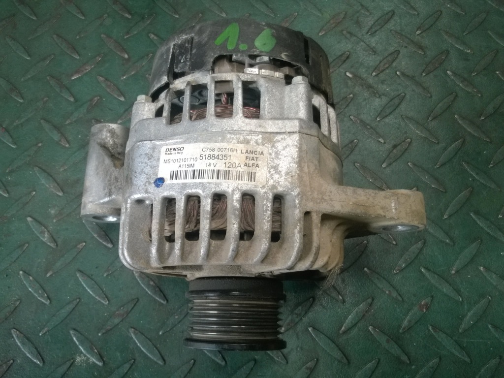 Купить Fiat 500x генератор 1.6 multijet 2015-