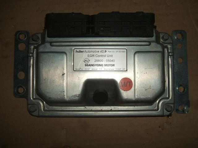 фото №1, Rexton бортовой компьютер модуль блок управления двигателя egr 28800-05040