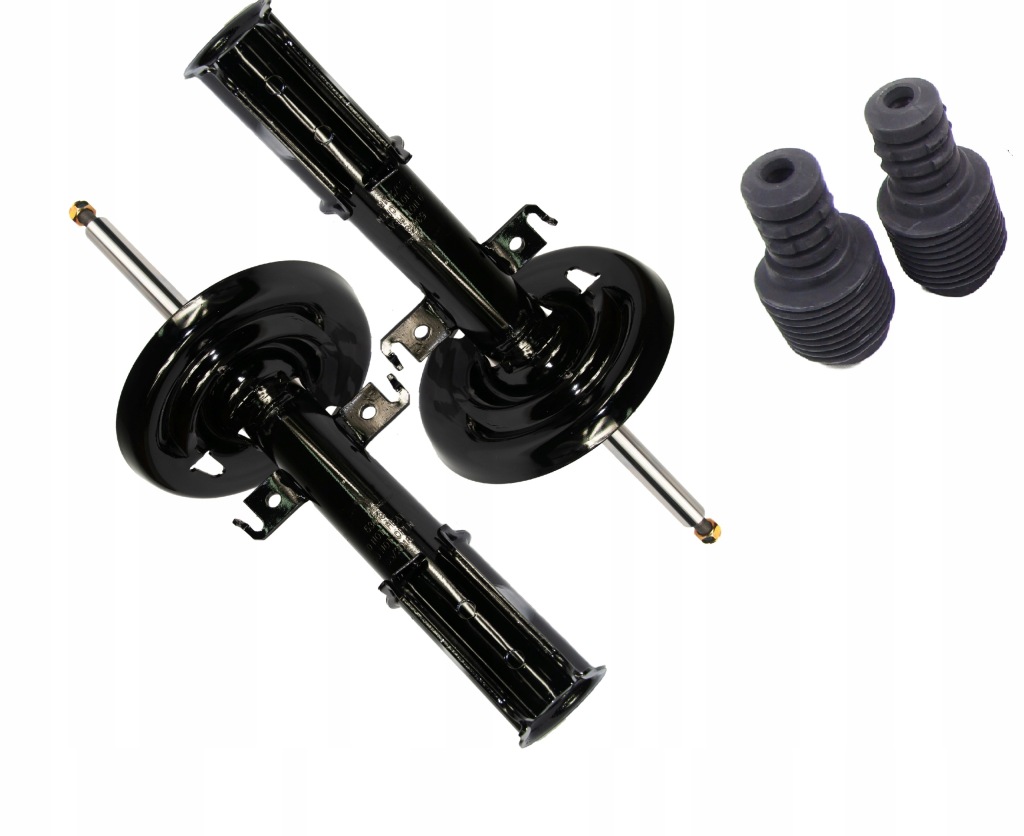 Купить Амортизаторы x2 перед +отбойники +защита renault scenic iii 09-