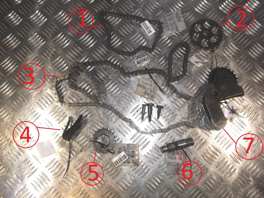 фото №1, Ford sierra scorpio galaxy 2.0 8v 16v грм